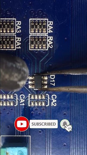 how to smd diode solder technique #soldering #tech #diy