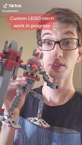 Custom Lego Mech Building: Exciting LEGO Content!