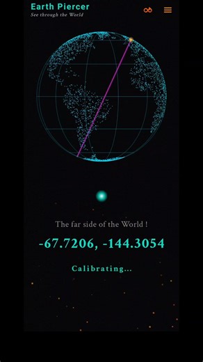 Earth Piercer - A dynamic, real-time, directional Earth X-ray #techtools #hiddengems #planetearth