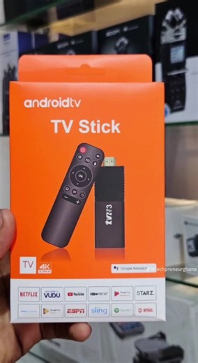 Smart Android TV Stick እና 4K Streaming ቀላል መዋቅር