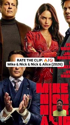 Rate the trailer: 🔥/🚫 Mick & Nick & Nick & Alice (2026) 🔥🔥🔥🔥🔥🔥🔥 (7/10) The trailer leans into chaotic character dynamics and awkward humor, with a quirky tone that stands out. The overlapping personalities and fast-paced dialogue give it a fun, unpredictable vibe. If the writing lands, this could be a really entertaining ensemble watch. #fyp #MikeAndNickAndNickAndAlice #Movie #Film #explore