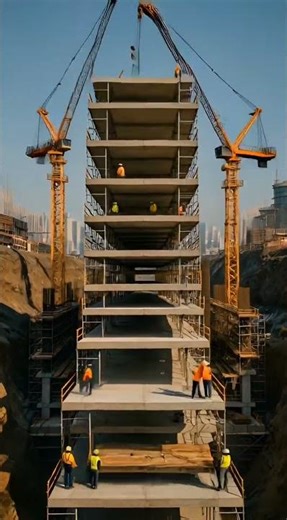 Skyscraper Built in 30 Seconds 🏗️ (Timelapse Transformation)