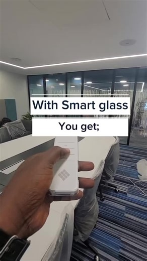 SMART GLASS MANUFACTURER on Instagram: "When you install Smart Glass, you don’t just upgrade your space — you redefine it. ✨ It’s the perfect blend of style, luxury, and comfort, giving your interiors that sleek, modern edge while keeping your privacy just a switch away. Experience elegance that works as smart as it looks. 💎 #smartglass #tech #home #office #smartfilm #smarthome #homedecor #luxury #glasses #glass #wednesday #midweek"