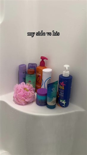 men’s shower routine be 13 in 1 special 😩😂 #fyp #myroutine #hisroutine #minevshis #mensbodywash