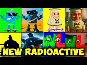 New Radioactive Characters FIRST LOOK! 👀 Steal A Brainrot Clip 🎬