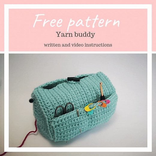 The Original Yarn Buddy - FREE crochet pattern