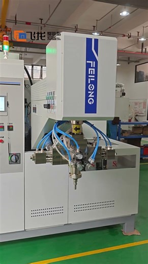 Polyurethane elastomer pouring machine - Automated production line with PU wheels