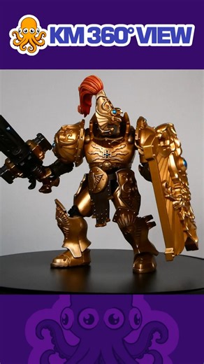 🐙 ADEPTUS CUSTODES — Warhammer 40000 🔄 360° SPIN | JOYTOY 1/18 Scale Figure - Custodian Guard