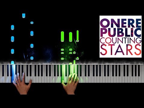 OneRepublic - Counting Stars Piano Tutorial