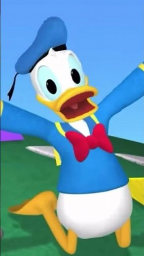 Donald Duck singing peaches song