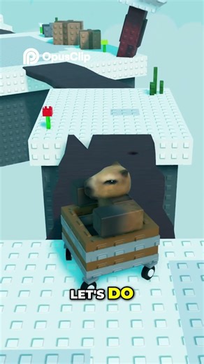Roblox BUT The BIG POTATO Makes It TOO EASY 🥔😱#roblox #gaming #shorts #viral