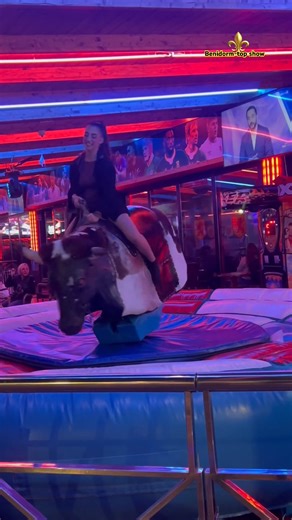 44K views · 105 reactions | Last night's mechanical bull riding (5) #benidorm #short #fail #fun #walking #shorts #bullriding #bulls #trending #Benidorm #trendingshorts #Spain #foryou #crazy | Adelina-Manaut | Facebook