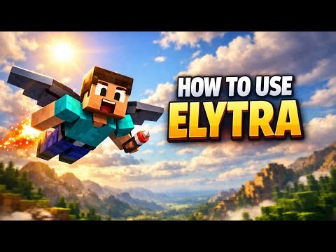 How To Fly Elytra In Mincraft