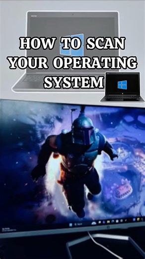 How to scan you windows operating system 👨‍💻💻. #pctips #pc #windowspc #tech #computer #techtips