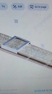 Slide Rule - Analog Computer