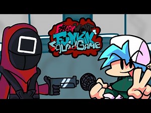 FNF SQUID GAME vs 🔳 Pink Soldier FULL WEEK (FNF Mods)