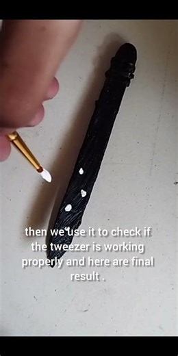 ✨DIY Tweezers super easy!? #diy #craft #papercraft #cutecrafts#diycrafts# thing to do #cute🌷#shreya