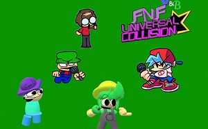 （全站首发）FNF优质Mod DNB: Universal Collision Demo V1 Main全曲目