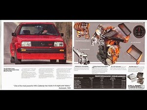1985 Callaway VW GTI Turbo: The Ultra-Rare ’80s Hot Hatch That Shocked Everyone