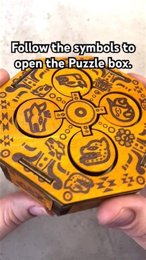 Watch me open the impossible Aztec chest #satisfying #puzzle