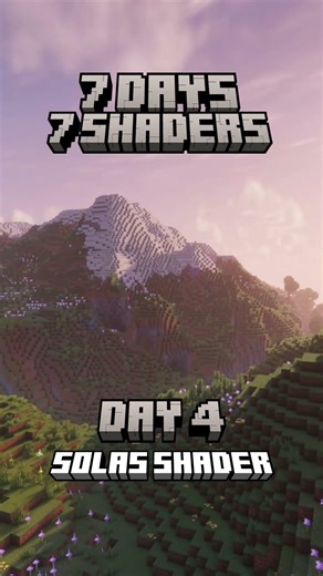 7 Shaders em 7 Dias - Qual é o Melhor? (Dia 4) #minecraft #shorts #shaders