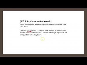 NYS Notary Public iPREP Assessment Test Q9