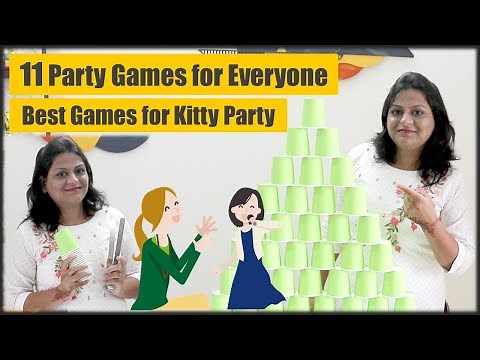 Top 11 Party Games for Everyone | Kitty Party & Family Fun Ideas | Kitty Party Games for Women