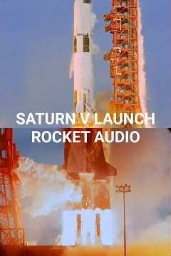 📱 Saturn V Rocket Audio | Apollo Launch with Countdown and Engine Sound | Archival Recordings