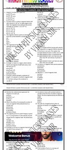 The path of a charged particle when its direction of motion is ... | Filo