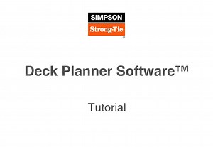Deck Planner Software 2.0