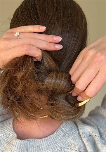 Replying to @Emery Larson slow motion with no cuts. shop our french pin in gold