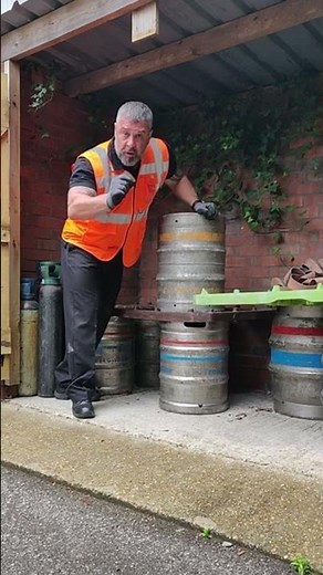 Moving a 55kg Beer Keg - Manual Handling
