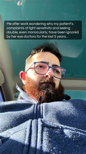 after work wondering why my patient spent the last 5 years being told everything was fine while