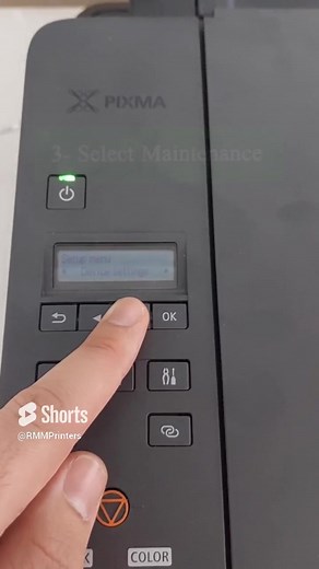 Printing Nozzle Check on Canon Pixma G3420