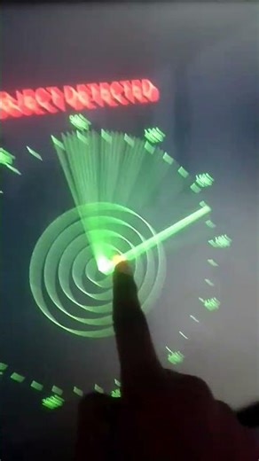 My Arduino UNO radar system