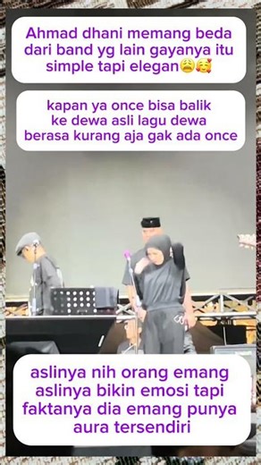 ahmad dhani punya jiwa tersendiri dari band yang lain #ahmaddhani #videoviral #videoshort