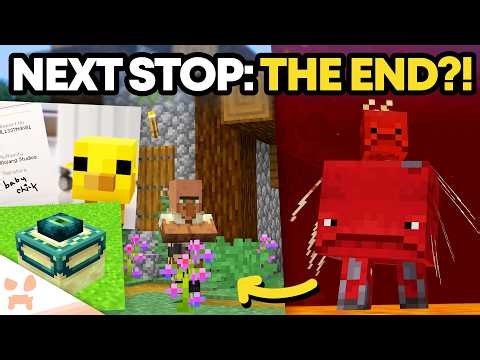 OFFHAND UPDATE CONFIRMED + NEW TAIGA BIOME & END UPDATE MINECRAFT LIVE TEASERS