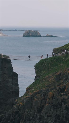 124K views · 1.7K reactions | A version of the Carrick-a-Rede Rope...