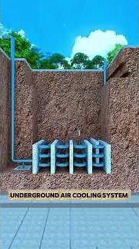 🌍🏡 Earth Tube Cooling System | The Smart & Eco-Friendly Way to Cool Your Home! ❄️☀️
