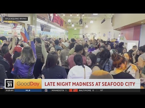 Filipino Late Night Madness Party at Seafood City in Sacramento!