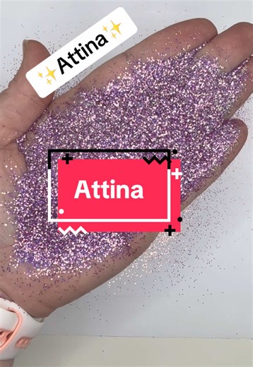 Attina Purple Hologram Glitter for Tumblers and Crafts