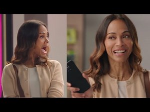 T-Mobile Commercial 2025 Zoe Saldaña Karma: No Trade-In iPhone 16 Pro Ad Review