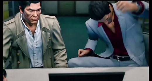 Kazuma Kiryu's Epic Desk Slam Moment
