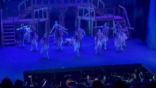 Oklahoma City University dancers, choreographed by Mary Ann Mayer of OKCU Dance & Entertainment, join forces with the OCU Opera Orchestra, under the direction of Jan McDaniel, to lull Hansel and Gretel to sleep under starry skies in the Act I finale of our Fall Opera: HANSEL AND GRETEL! Encore performance 3 p.m. Sunday on our Kirkpatrick mainstage. Tickets ($15-30) from okcu.edu/tickets or at the door while they last! | Wanda L. Bass School of Music - Oklahoma City University