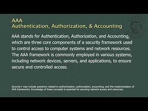 AAA - Authentication, Authorization, & Accounting