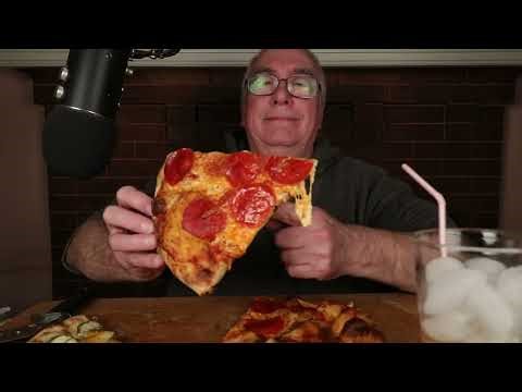 ASMR Making Homemade Three Toppings Pizza