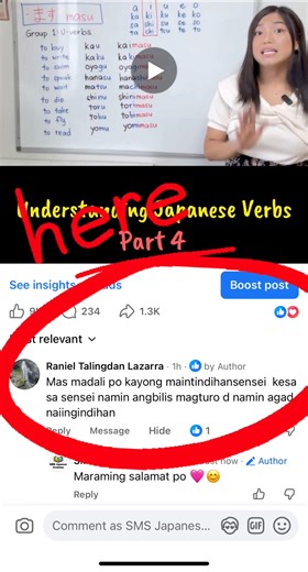 Salamat po! Join our FREE 3-day tutorial now! @topfans 👉Link in comments | SMS Japanese Academy