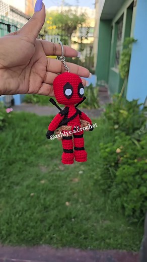 deadpool tejido a crochet #deadpool #deadpool3