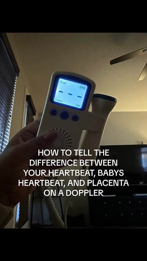 The many sounds from the inside #fetaldoppler #babyheartbeat #19weekspregnant #fyp #foryou #fetalheartbeat