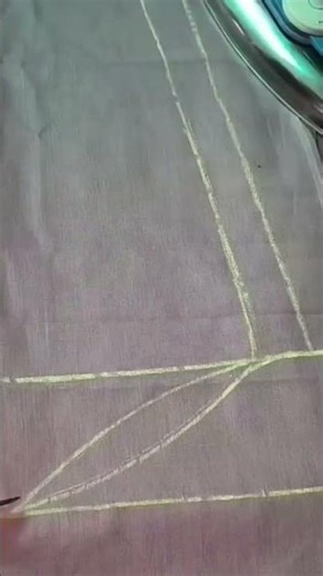 the stage of measuring a cloth using a caliper that will soon be cut#automobile